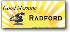 Good Morning Radford Logo